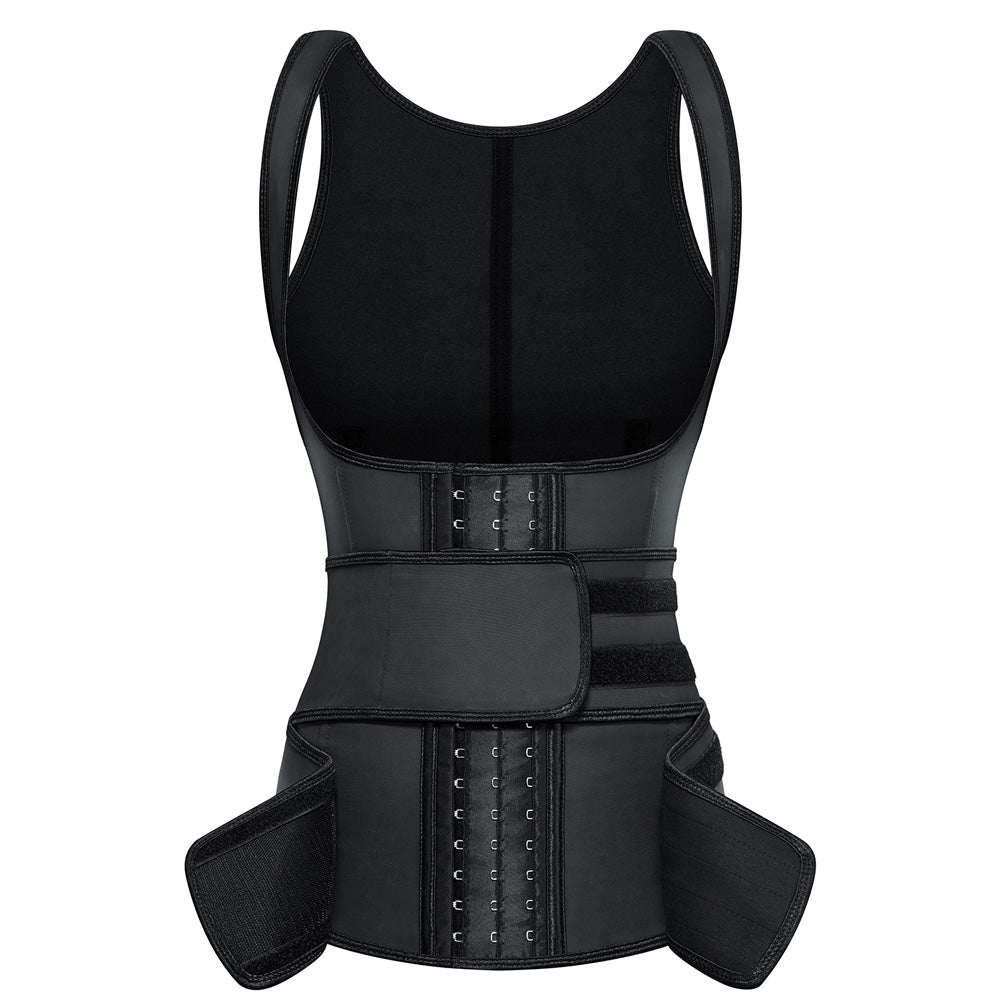 Workout waist trainer vest