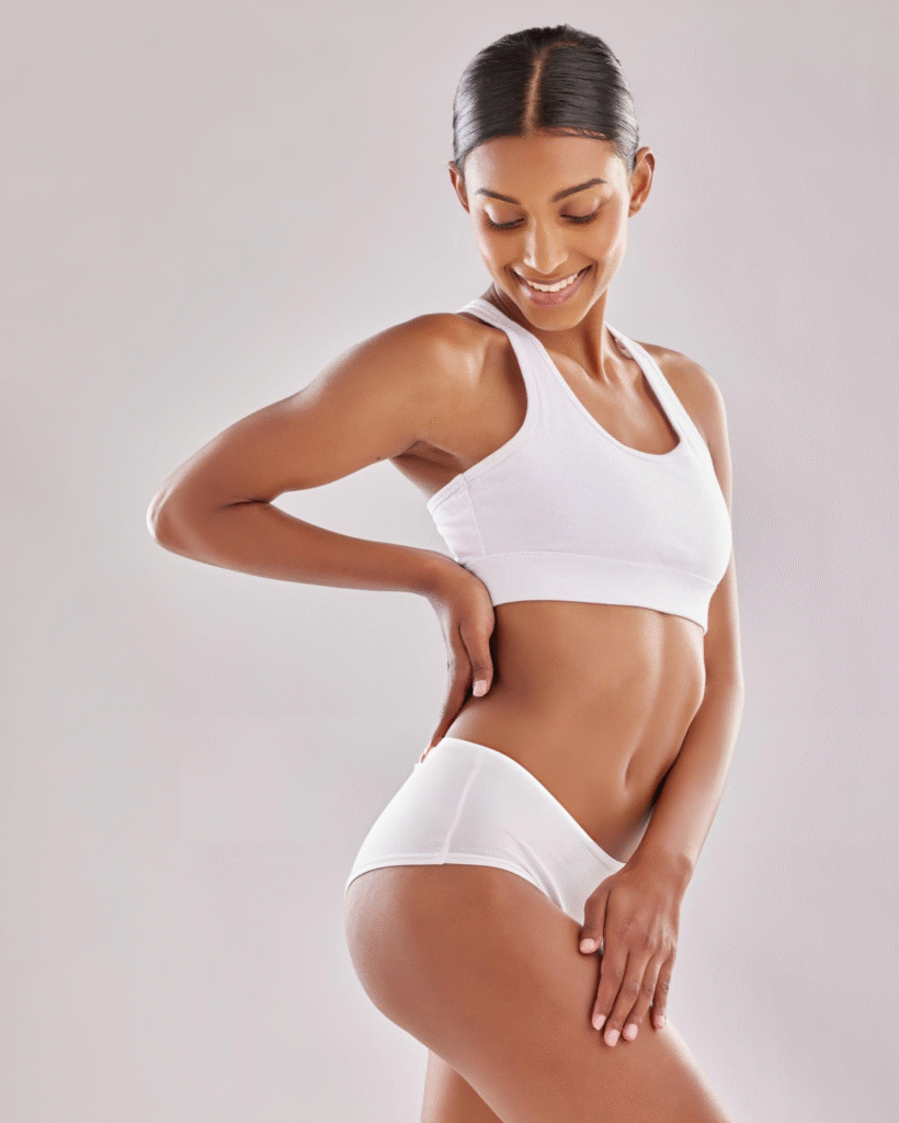 Shaped Secretz client on a medically guided GLP-1 weight loss programme